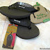 Wifey's pair: Sanuk Yoga Mat sandals made from yoga mat material. Comfy!