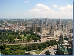 6152 Ottawa - Parliament Buildings Centre Block - Peace Tower and Memorial Chamber tour - Peace Tower observation deck