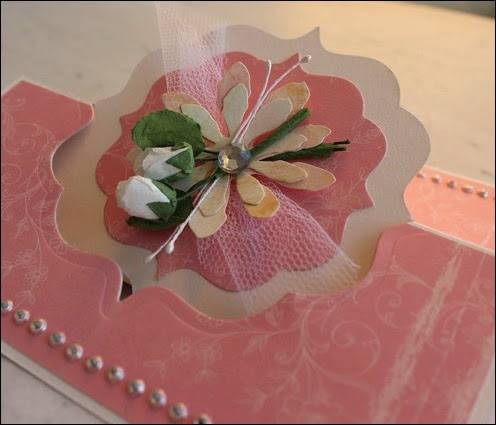 Hochzeits Glückwunsch Karte Flip it Cards Wedding Rose 07