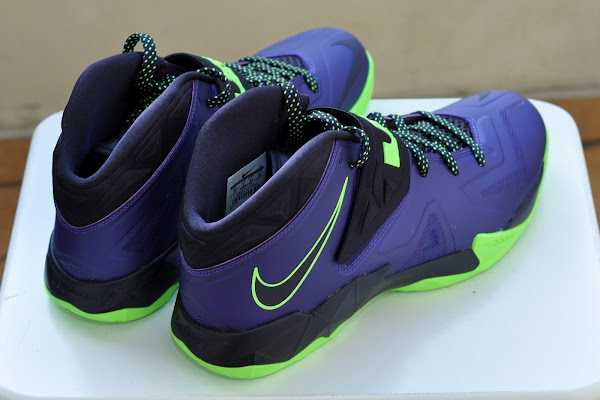 Nike Zoom Soldier VII Court PurpleFlash Lime is Now Available