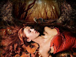 Sleeping Beauty And Wolf