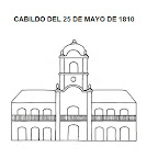 DIBUJO DEL CABILDO DE 1810