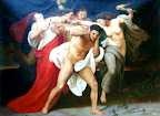 Bouguereau (1825-1905) kopia  art. nr 10059. Mått exkl ram 130x170 akryl på duk. Signerad J. S.