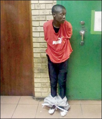 AFRIKAANS STUDENT MUTILATED RAPE ARRESTED ALLOWED TO ESCAPE TSIETSI SAMUEL MZIZA