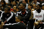 lebron james nba 101009 mia at sas 02 Heat Beat OKC. Lose First Game to Spurs. LeBrons new Soldiers.