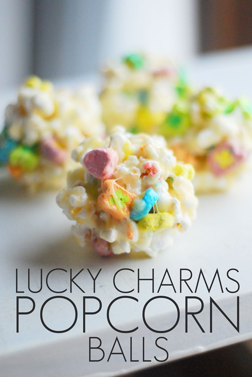 Lucky Charms Popcorn Balls