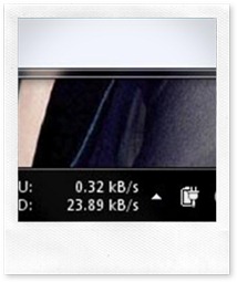 Display Upload and Download Speed On Windows 7 Taskbar