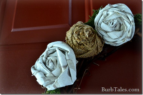 Fabric rosettes