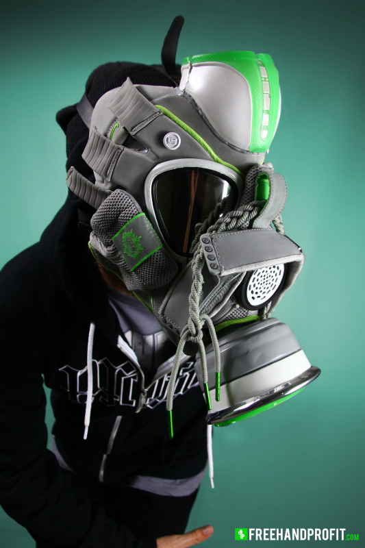 LeBron IV Dunkman Inspired Gas Mask By Freehand Profit