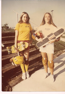 Laura Thornhill & Robin Logan holding their own "signature" model boards