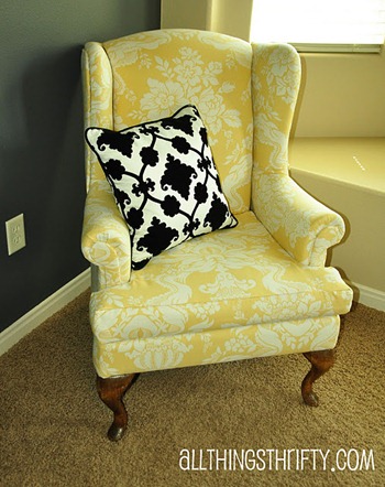wing back chair