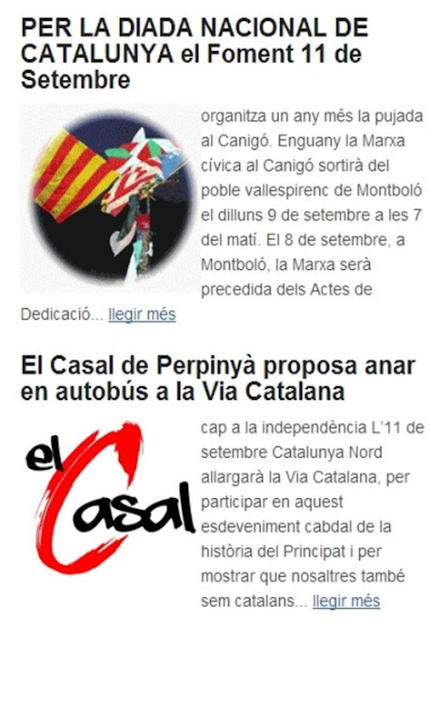 Diada Nacional de Catalonha 2013