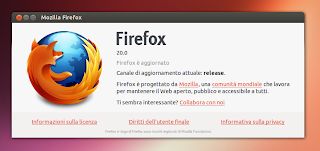 Firefox 20 su Ubuntu