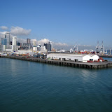 North Island - Auckland... arrival on the ship