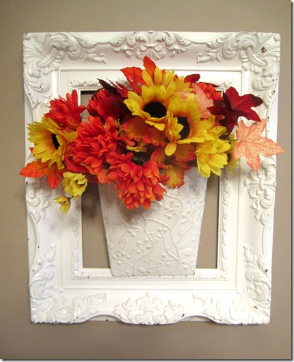 Fall Flowers Wall Pocket Fall Flowers Wall Pocket