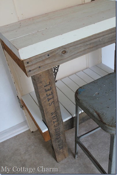 how to build a potting bench