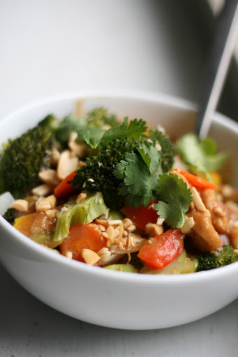Thai Stir Fry; Melissa Coleman