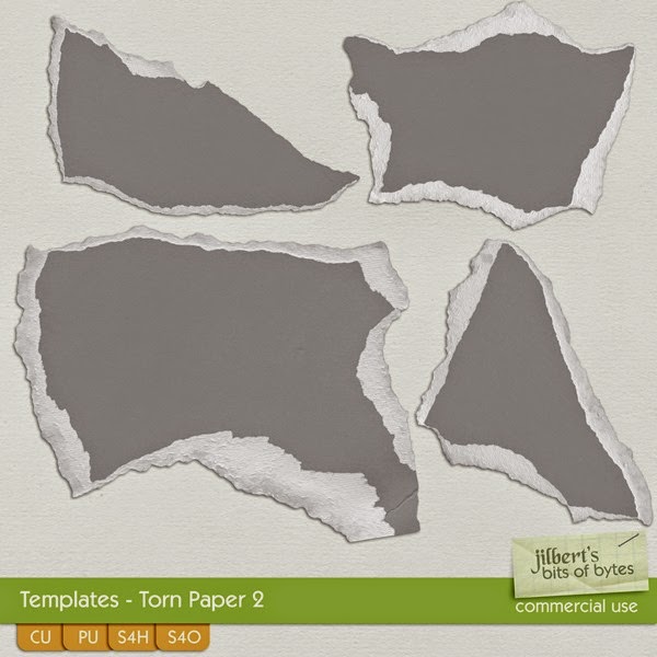 Torn Paper Templates 2