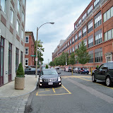 Entrance of hotel, looking toward Porter St.
