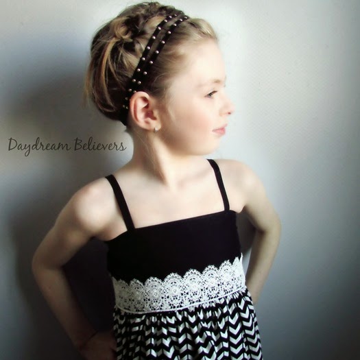 This would be the PERFECT Flower Girl Dress from Daydream Believers Designs! Gorgeous, modern, handcrafted clothing for girls. Swoon!