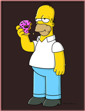 Homer Simpson by Matt Groening Homer Simpson by Matt Groening