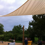 Żagiel na placu zabaw