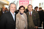 Gabriel Werthein, Dalila Puzzovio, Javier Iturrioz. Gentileza: Fundación ArteBA.