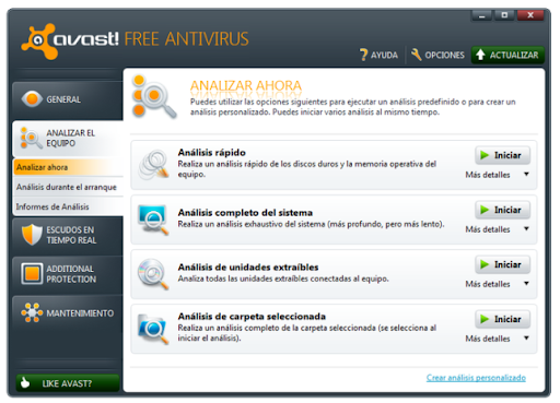 Descargar Avast Free Antivirus 5.0 gratis