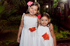 The adorable little ladies in their custom attire. The adorable little ladies in their custom attire.