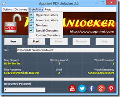 برنامج فك حماية ملفات البى دى أف Appnimi PDF Unlocker - سكرين شوت 3