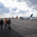 Lots of interesting airlines on the apron at WDH - that's Windhoek