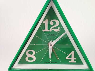 Endura alarm clock, green