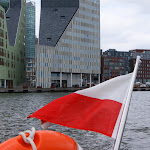 DSC01006.JPG - 3.06.2013.  Amsterdam - Ewa3 w kanale portowym