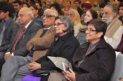 From right: Mr Hari Jaisingh, Mr H K Dua, Mrs Aditi Dua and Dr Kiran Bedi