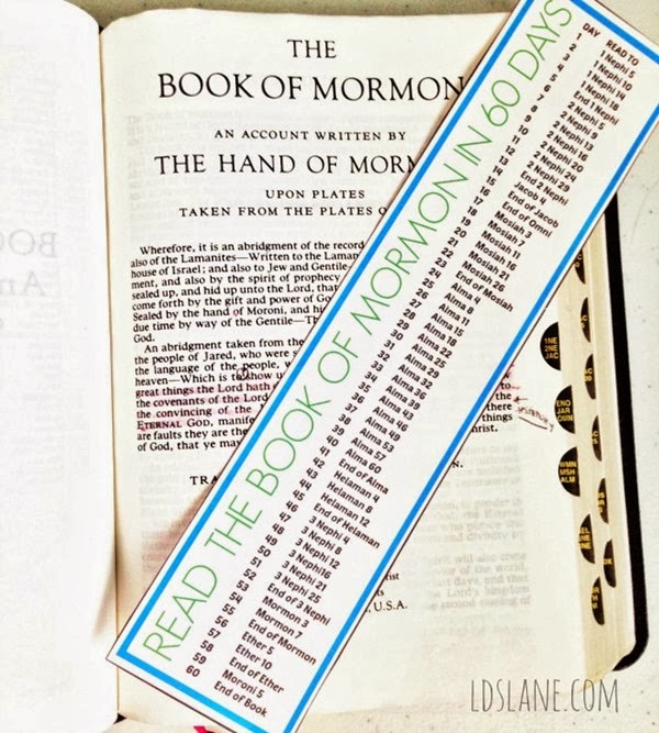 Book of Mormon in 60 Days - free download bookmark Book of Mormon in 60 Days - free download bookmark
