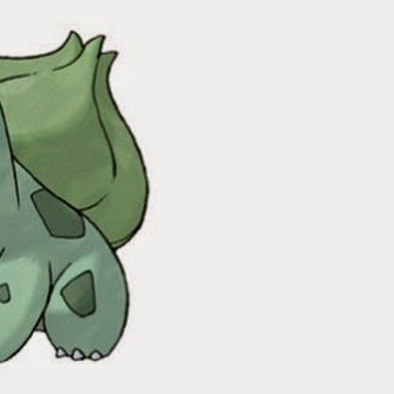 Bulbasaur ist nicht unbedingt das erste Pokémon