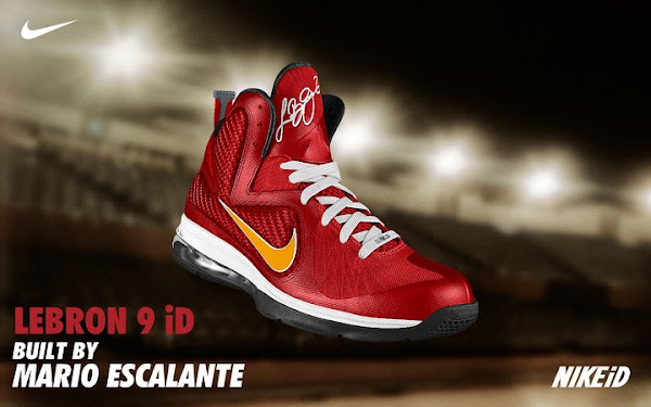 Nike LeBron 9 Available for Custom Builds at Nike iD Facebook