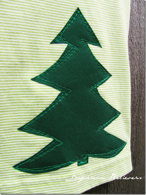 boys upcycled tee holidays christmas