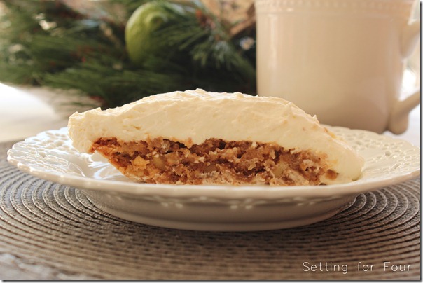 Walnut Torte with Maple Cream Recipe from Setting for Four #recipe #ebook #free #maple #cream #torte #walnut #ritz #cracker
