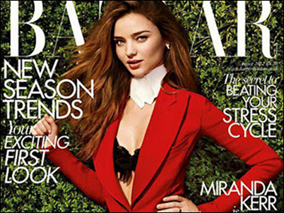 Miranda Kerr - Harper's Bazaar UK - AGOSTO 2012