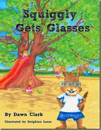 Squiggly Gets Glasses cover Squiggly Gets Glasses cover