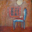 "Another Blue Chair" Acrylic SOLD