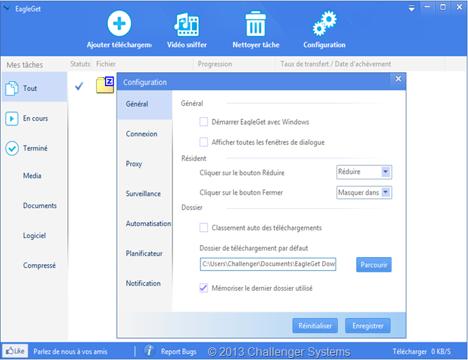 Les archives 11/2013 EagleGet 1.1.4.0 stable Colok Traductions