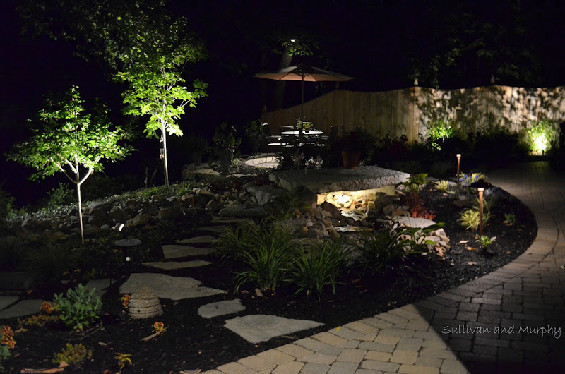 lighted bridge and small dining patio wm