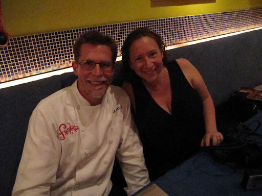 Rick and I pose for a quick picture when the show is over.