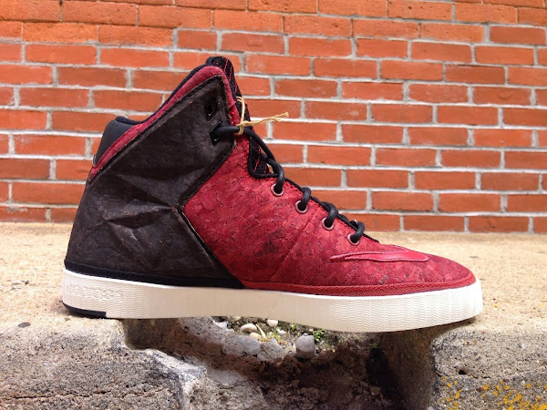 Closer Look at Nike LeBron XI NSW Lifestyle 8220Red Cork8221