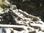 One of the river crossings