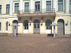 Main entrance of President's Palace
