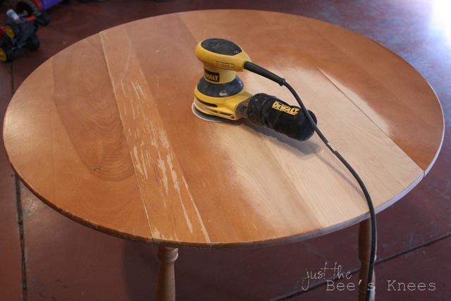 sanding table