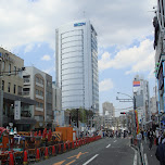 empty Harajuku street in Harajuku, Japan 
